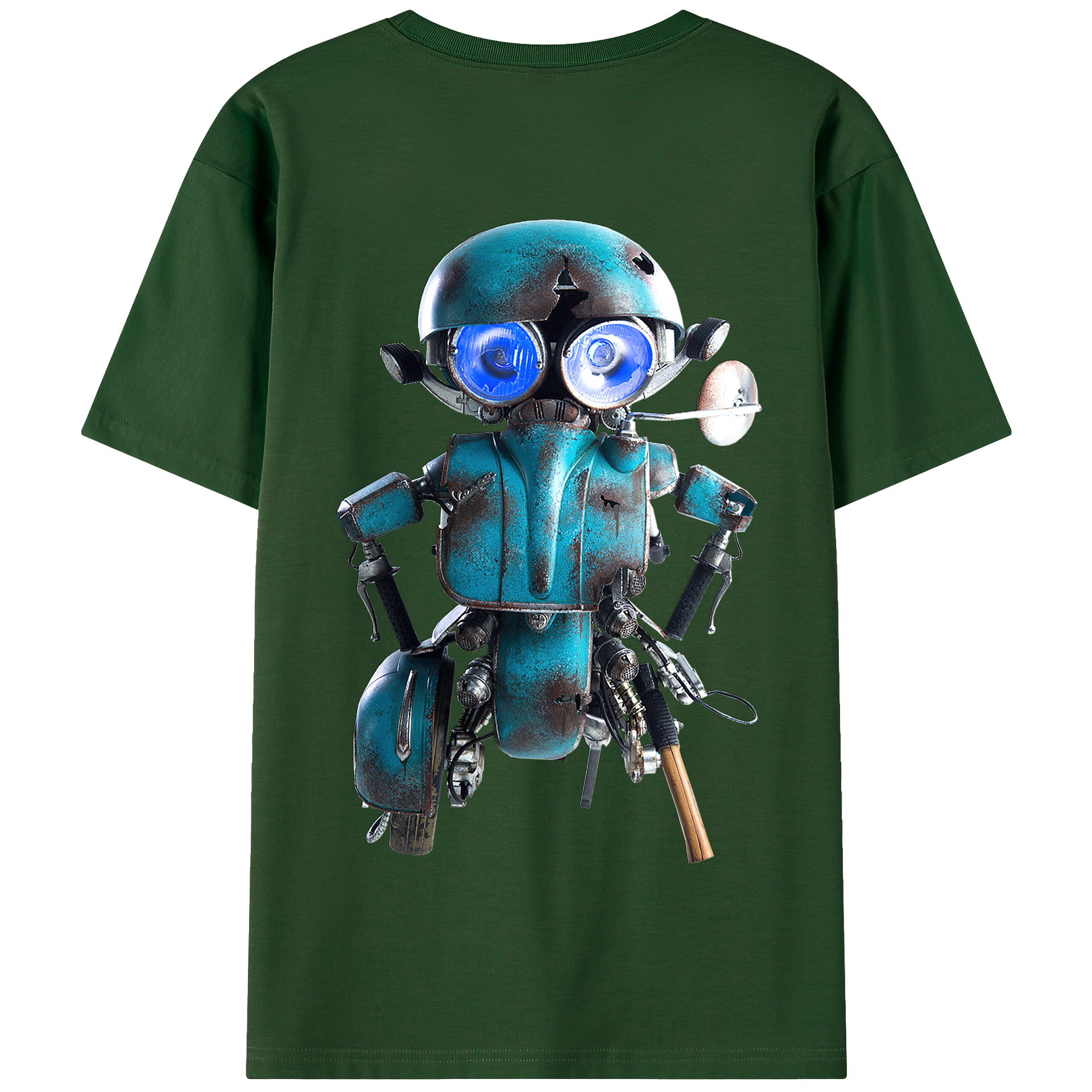 （画像用）  綿100％半袖Tシャツ（背面プリント）